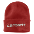 Picture of Carhartt 104068 Mens Knit Insulated Logo Graphic Cuffed Beanie