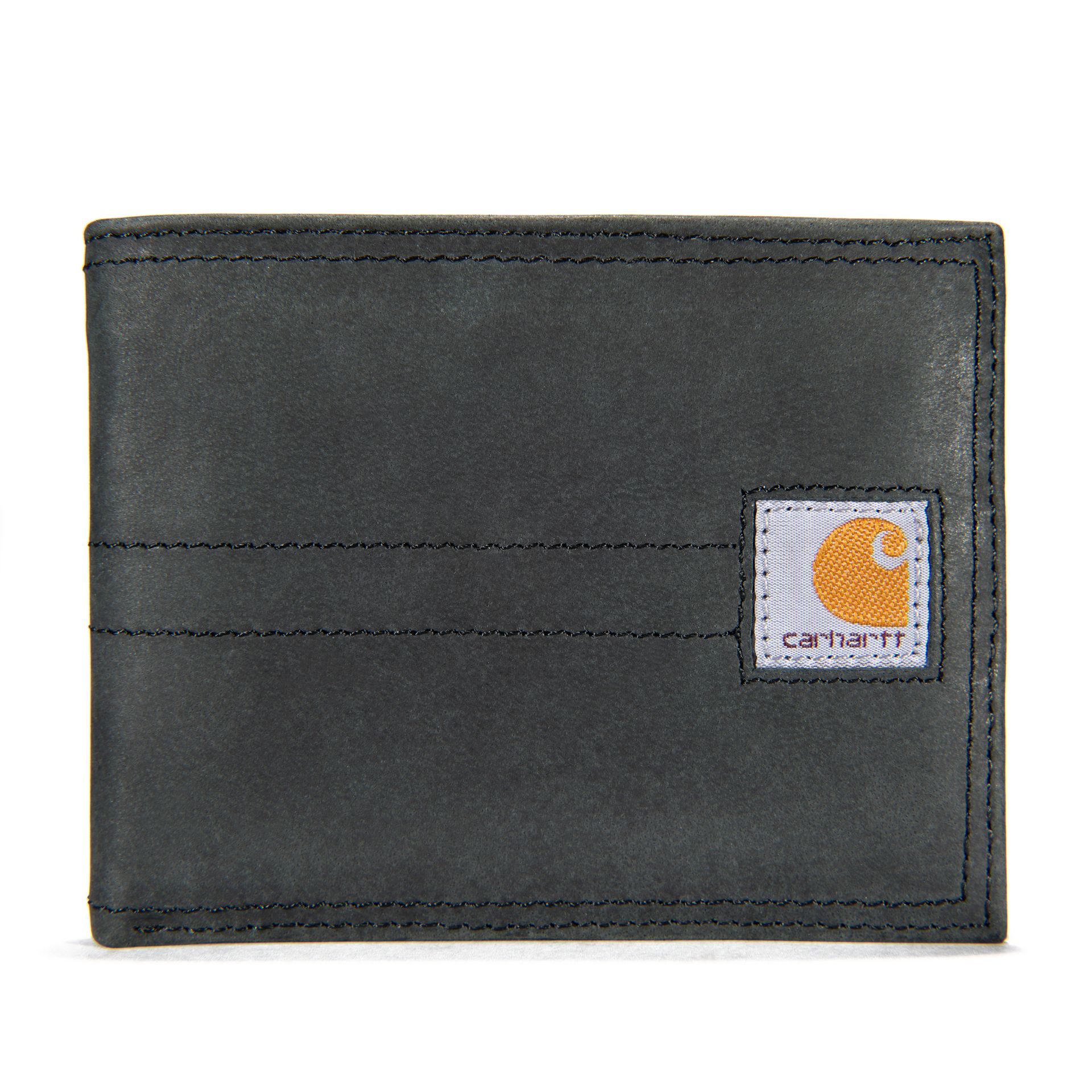 Picture of Carhartt B0000207 Mens Saddle Leather Bifold Wallet