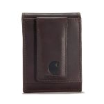 Picture of Carhartt B0000221 Mens Oil Tan Leather Front Pocket Wallet