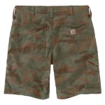 Picture of Carhartt 102514 Mens Relaxed 10 Rigby Dungaree Short