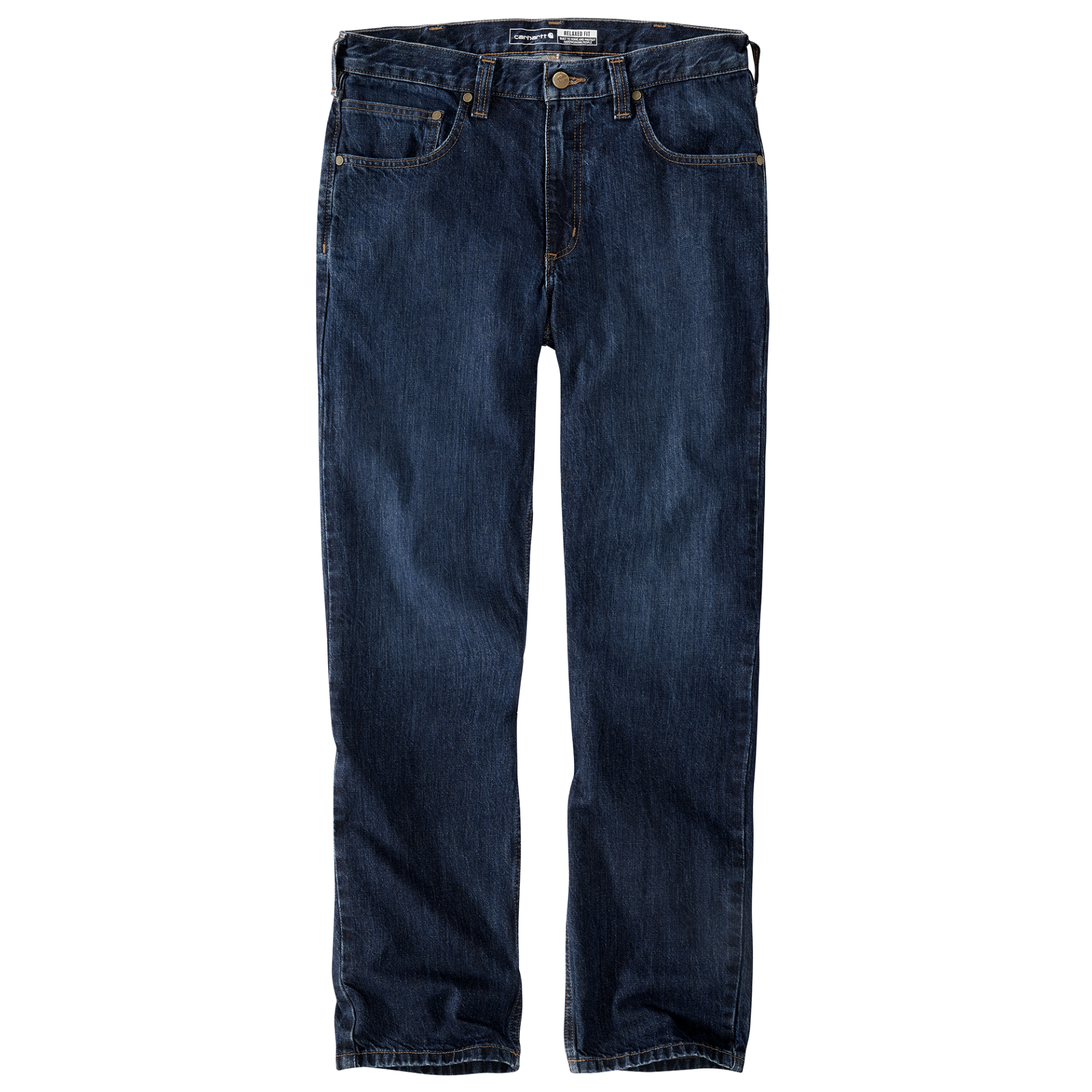 Picture of Carhartt 105119 Mens Relaxed Straight Jean