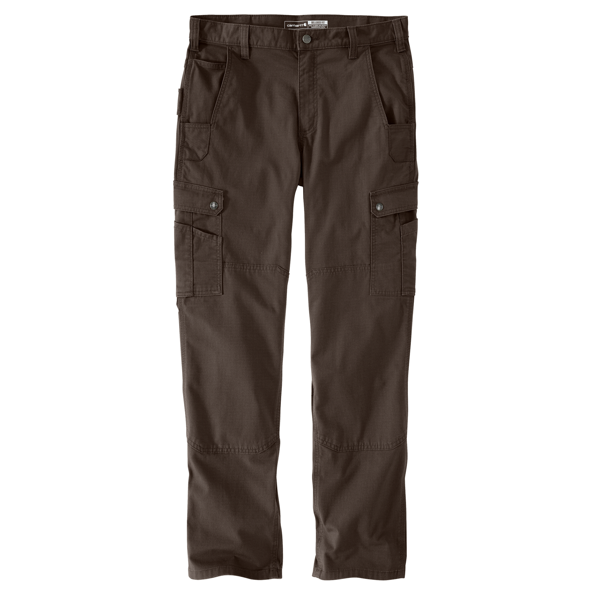 Picture of Carhartt 105461 Mens Relaxed Straight Ripstop Double-Front Cargo Pant