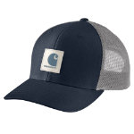 Picture of Carhartt 105216 Mens Rugged Flex™ Twill Mesh-Back Logo Patch Cap