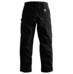 Picture of Carhartt 106679 Mens Iconic B01 Firm Duck Double-Front Dungaree