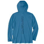 Picture of Carhartt 106165 Mens Force Sun Defender™ Relaxed Logo Hoodie