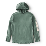 Picture of Carhartt 106654 Mens Force Relaxed Logo Hoodie