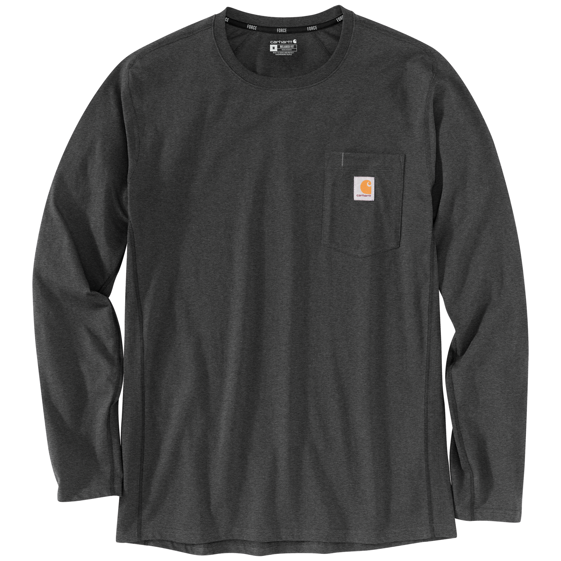 Picture of Carhartt 106656 Mens Force Relaxed LS T-Shirt