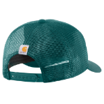 Picture of Carhartt 107341 Mens Canvas Mesh-Back Embossed Cap