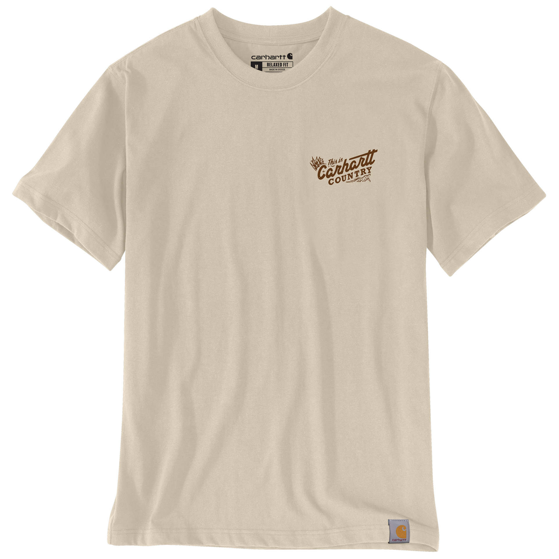 Picture of Carhartt 107291 Mens Irvine Relaxed Country T-Shirt