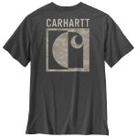 Picture of Carhartt 107296 Mens Irvine Relaxed Block Camo T-Shirt