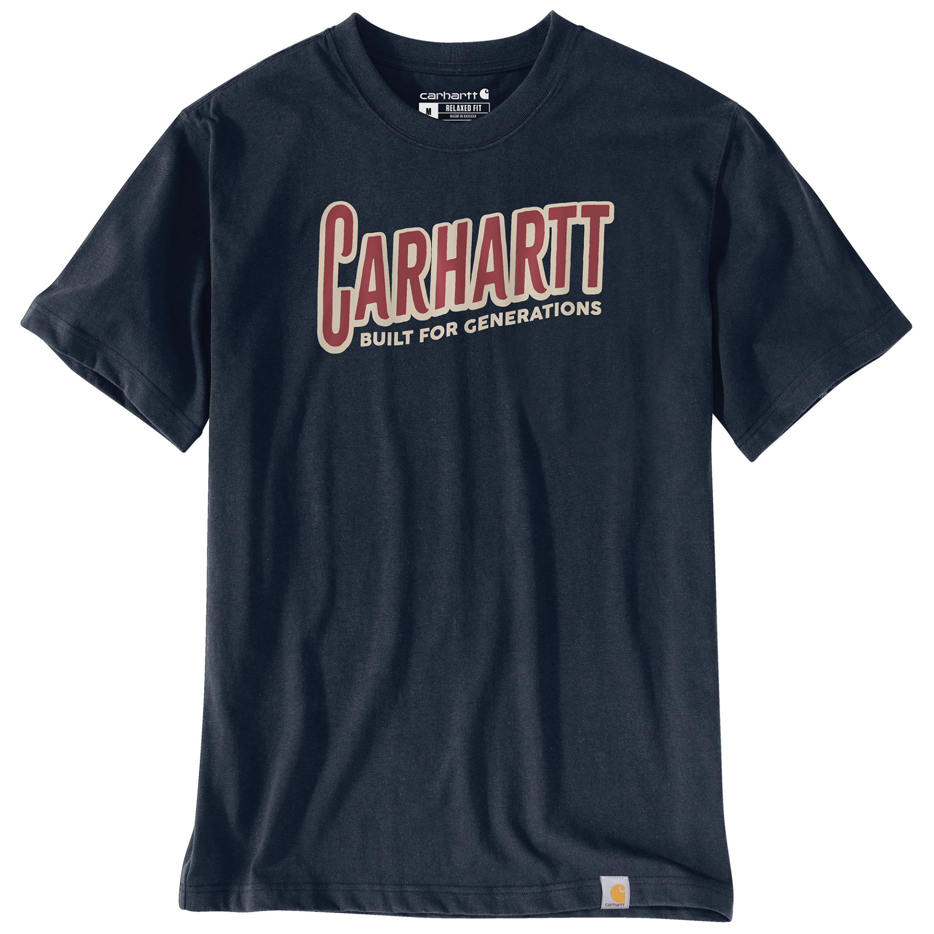 Picture of Carhartt 107435 Mens Irvine Relaxed Generations T-Shirt