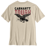 Picture of Carhartt 107439 Mens Irvine Relaxed Eagle T-Shirt