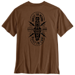 Picture of Carhartt 107440 Mens Irvine Relaxed Built T-Shirt