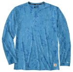 Picture of Carhartt 107500 Mens Force Sun Defender™ Relaxed Print LS T-Shirt