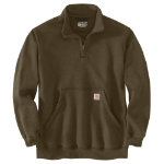 Picture of Carhartt 105294 Mens Marquette 1/4-Zip Mock-Neck Sweatshirt