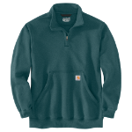 Picture of Carhartt 105294 Mens Marquette 1/4-Zip Mock-Neck Sweatshirt