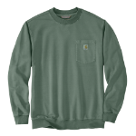 Picture of Carhartt 106853 Mens Durham Garment Dyed Crewneck Sweatshirt