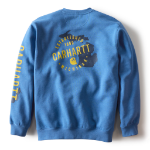 Picture of Carhartt 107281 Mens Marquette Michigan  Crewneck Sweatshirt