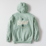 Picture of Carhartt 107930 Mens Marquette Shamrock Script Sweatshirt