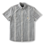Picture of Carhartt 107272 Mens Bozeman Relaxed SS Plaid Shirt