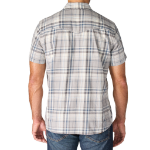 Picture of Carhartt 107284 Mens Montana Bozeman Relaxed SS Plaid Shirt