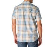 Picture of Carhartt 107284 Mens Montana Bozeman Relaxed SS Plaid Shirt