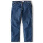 Picture of Carhartt 107229 Mens FR Loose Straight Denim Dungaree