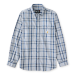Picture of Carhartt 104507 Mens FR LS Plaid Shirt