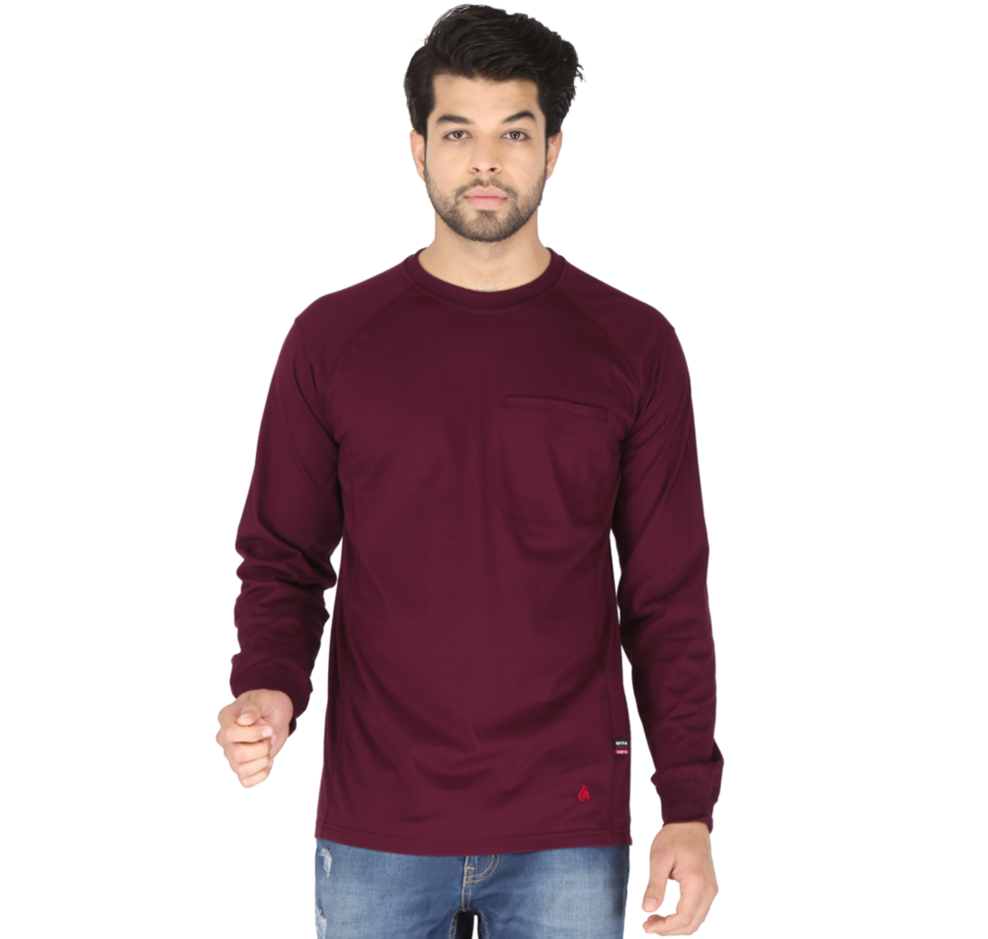 Picture of Forge FR MFRCNT-LW MEN'S FR LT.WEIGHT CREW NECK TEE