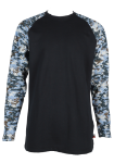 Picture of Forge FR MFRCAMOT-1 MEN'S FR TEE WITH CAMO PRINT SLEEVE