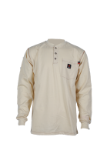Picture of Forge FR MFRCSHNLY-LW MEN'S FR CONTRAST STITCH  HENLEY - LIGHT WEIGHT