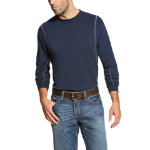 Picture of Ariat 10019007 FR AC CREW LS T-SHRT