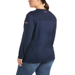 Picture of Ariat 10022698 FR AC CREW LS TOP