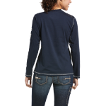 Picture of Ariat 10032908 REBAR WORKMAN LOGO LS T-SHRT