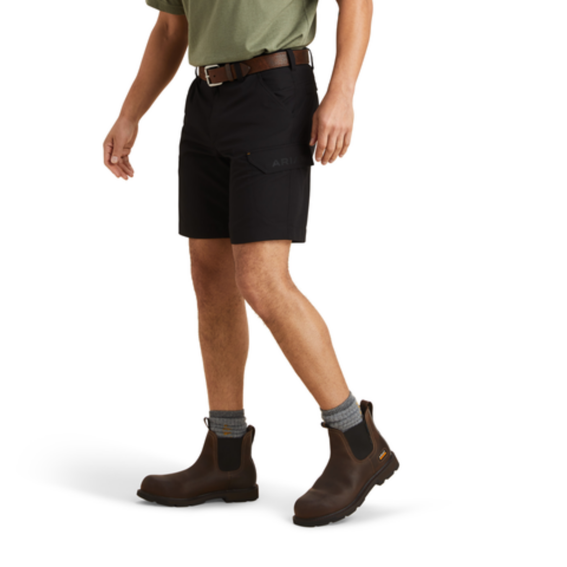 Picture of Ariat 10043164 REBAR DURASTR WORKFLOW ULTRALIGHT SHORT