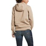 Picture of Ariat 10032912 REBAR SKILL SET 1/2 ZIP HOOD