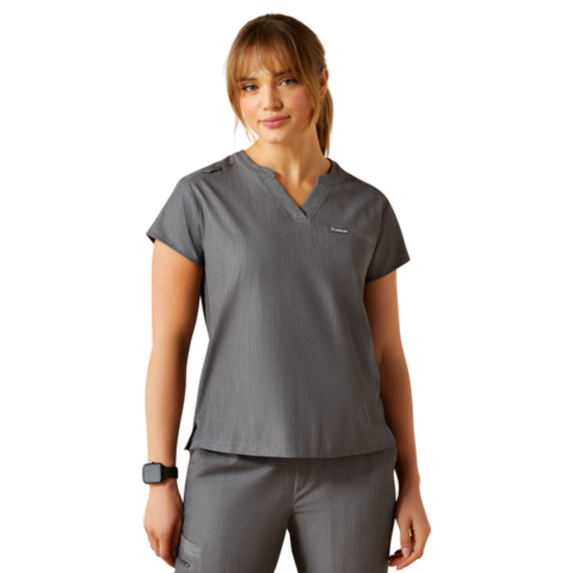 Picture of Ariat 10050655 ELIZA FASHION DURSTRCH SS SCRB TOP