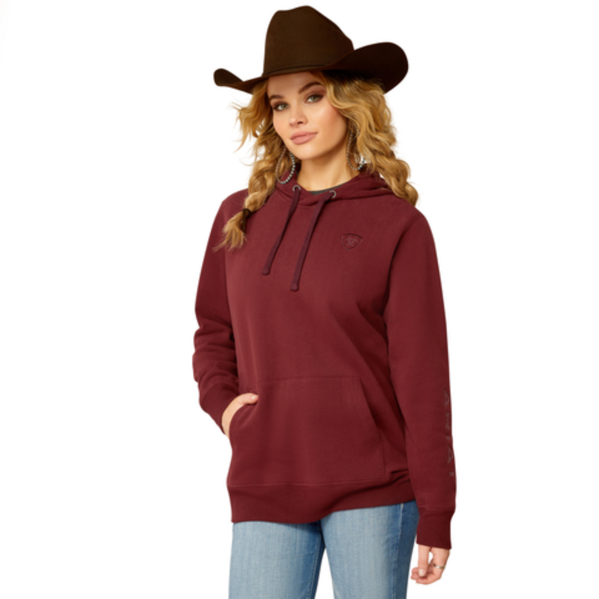 Picture of Ariat 10052683 ARIAT LOGO 2.0 HOOD