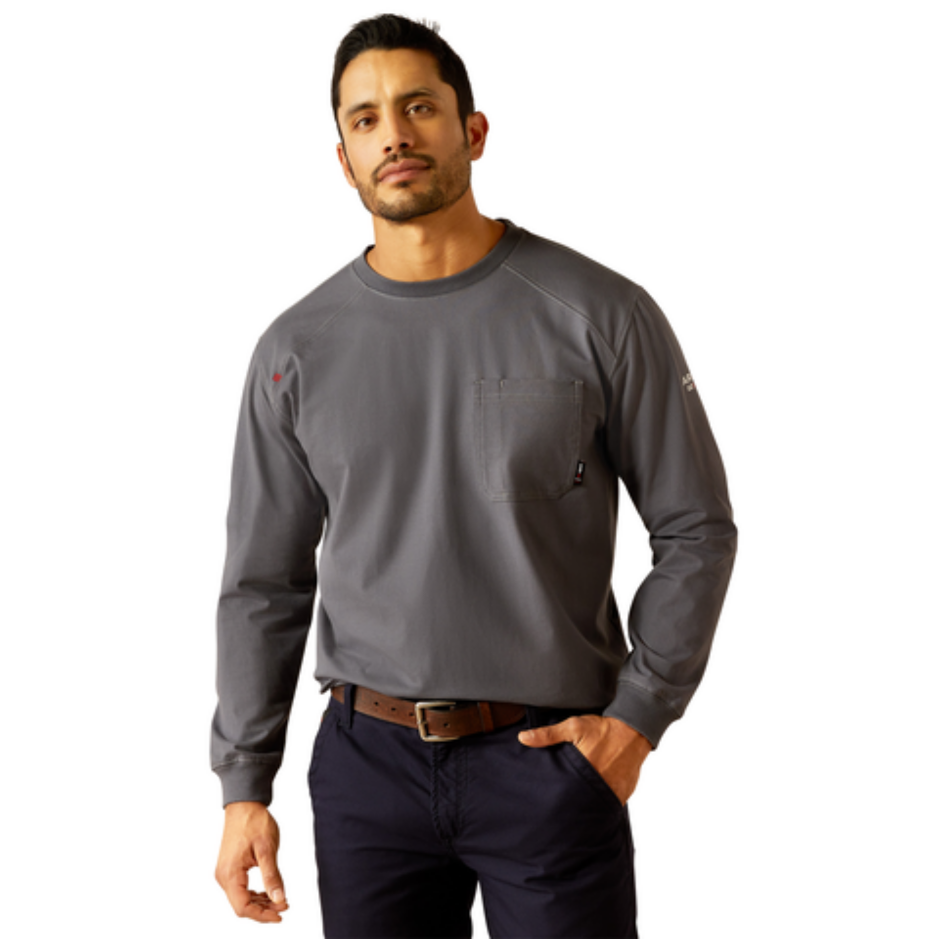 Picture of Ariat 10052069 FR PIMA LS TSHRT