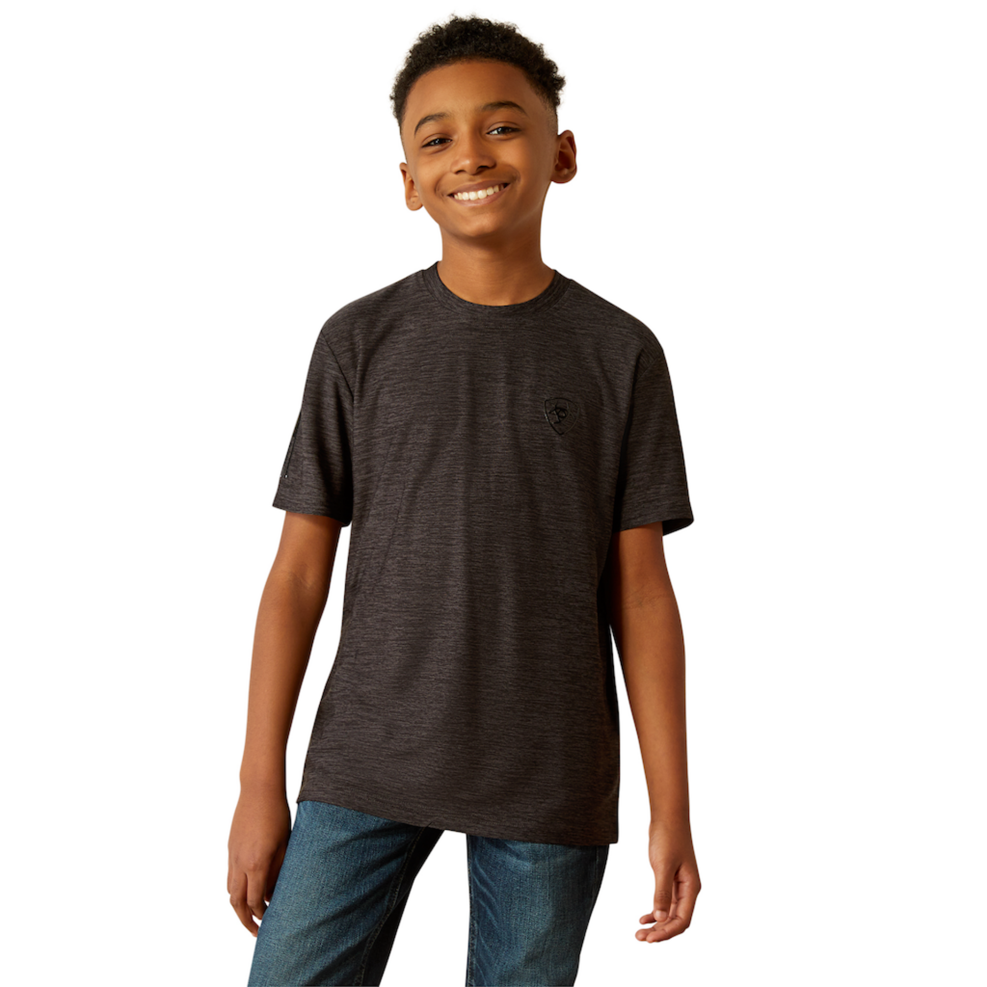 Picture of Ariat 10054757 Vertical Gradient Charger T-Shirt