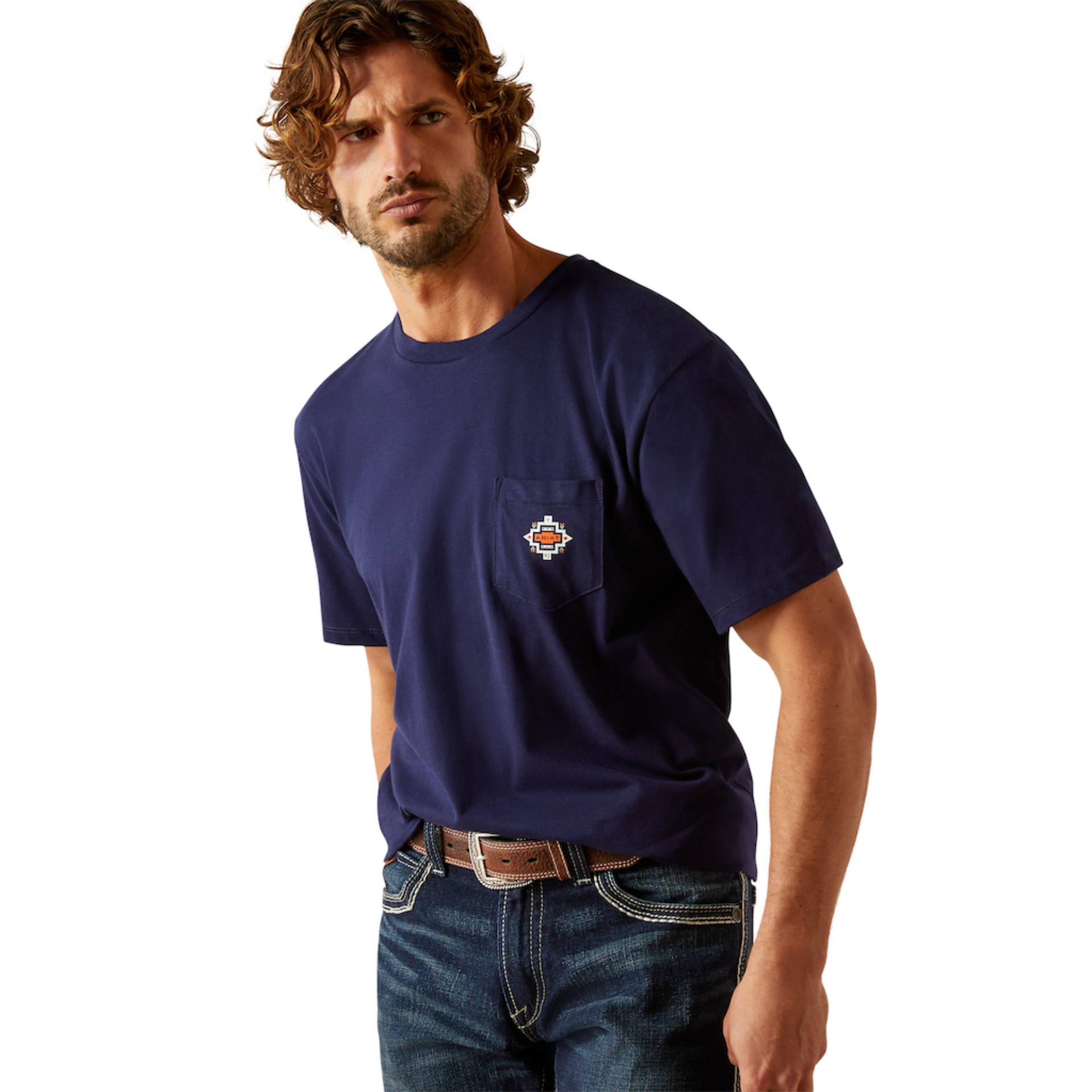 Picture of Ariat 10054844 Ariat Southwest Pocket T-Shirt