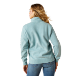 Picture of Ariat 10062617 Foundation Logo 1/2 Zip Sweatshirt