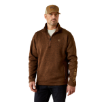 Picture of Ariat 10062619 Caldwell Logo 1/4 Zip Sweater