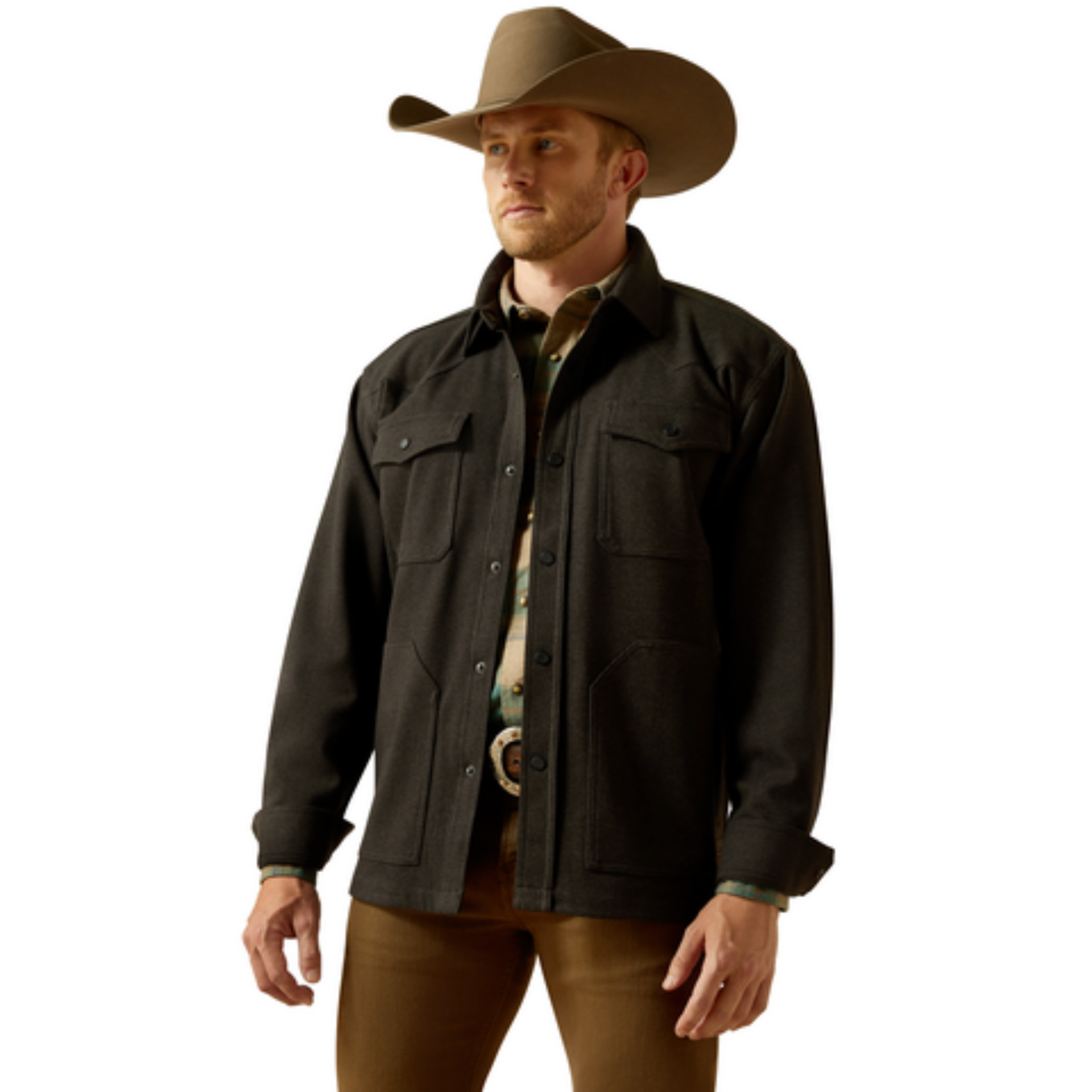 Picture of Ariat 10062440 Cattleman Shirt Jacket