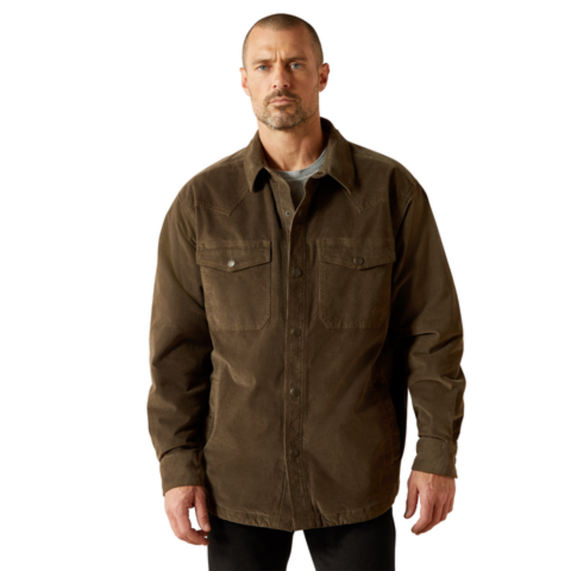 Picture of Ariat 10062519 Retro Corduroy Shirt Jacket