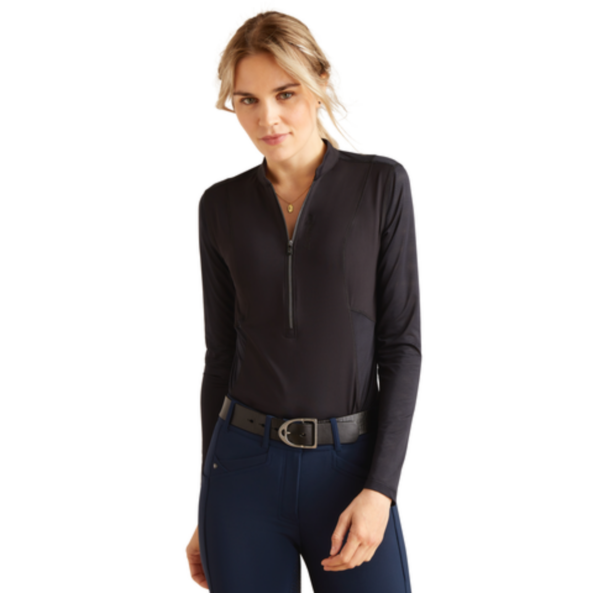 Picture of Ariat 10048561 Breathe 1/2 Zip Baselayer