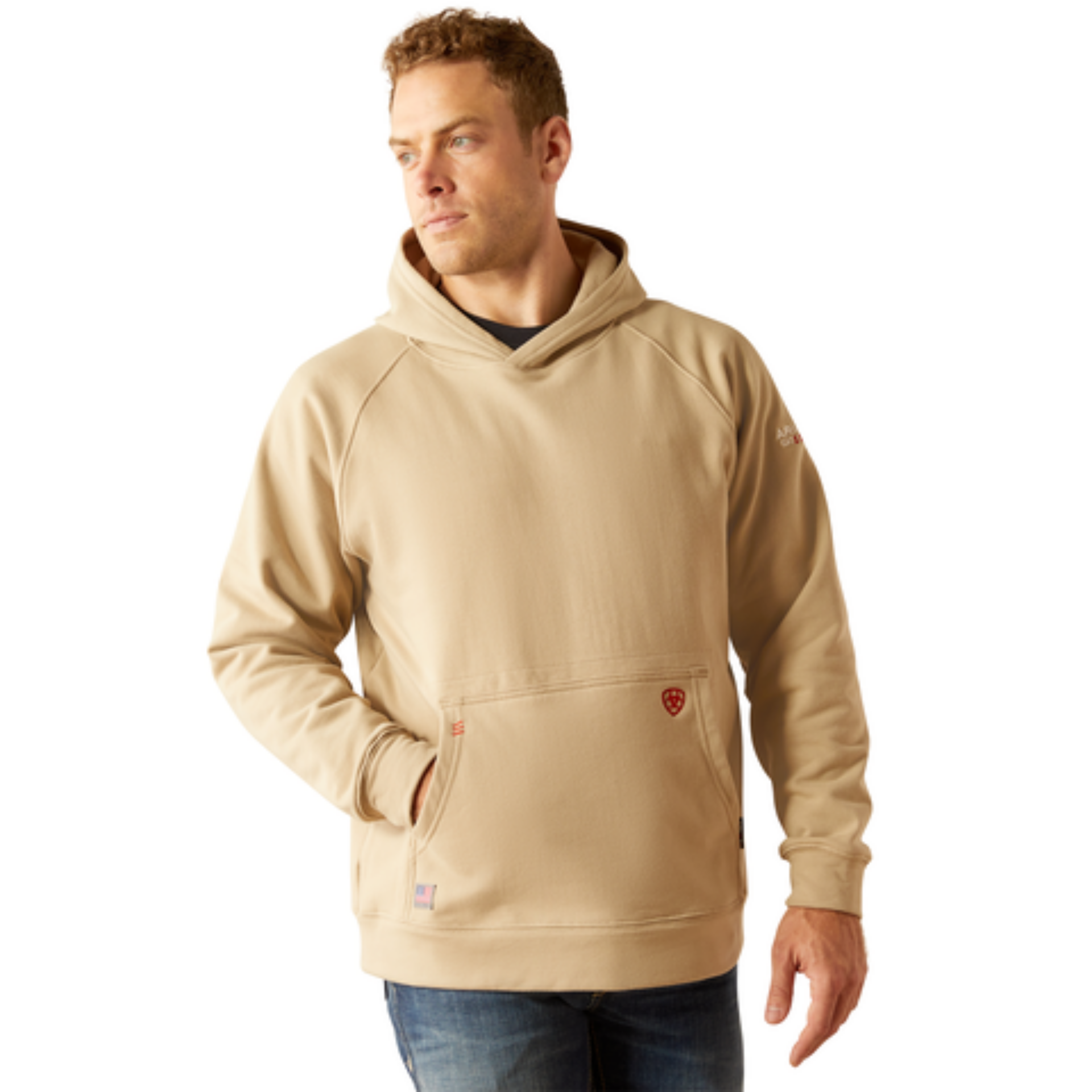 Picture of Ariat 10054604 FR DuraStretch Work Hard Live Free Hoodie