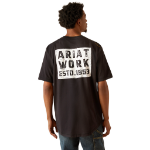 Picture of Ariat 10054430 Rebar Workman Brickyard T-Shirt
