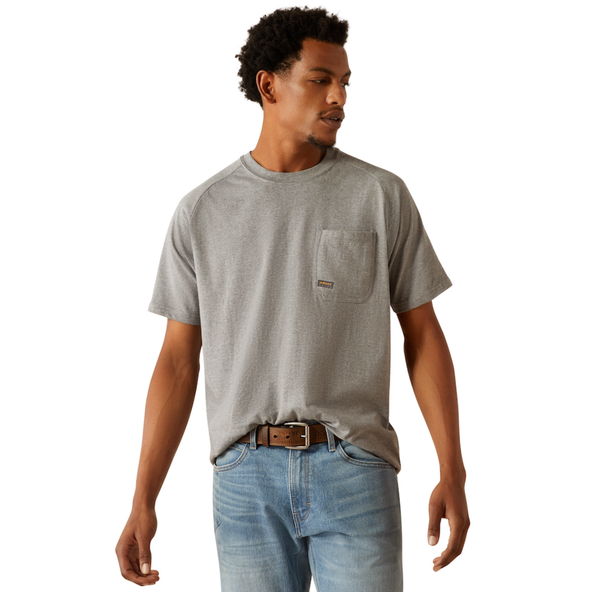 Picture of Ariat 10054510 Rebar Cotton Strong Buddy T-Shirt