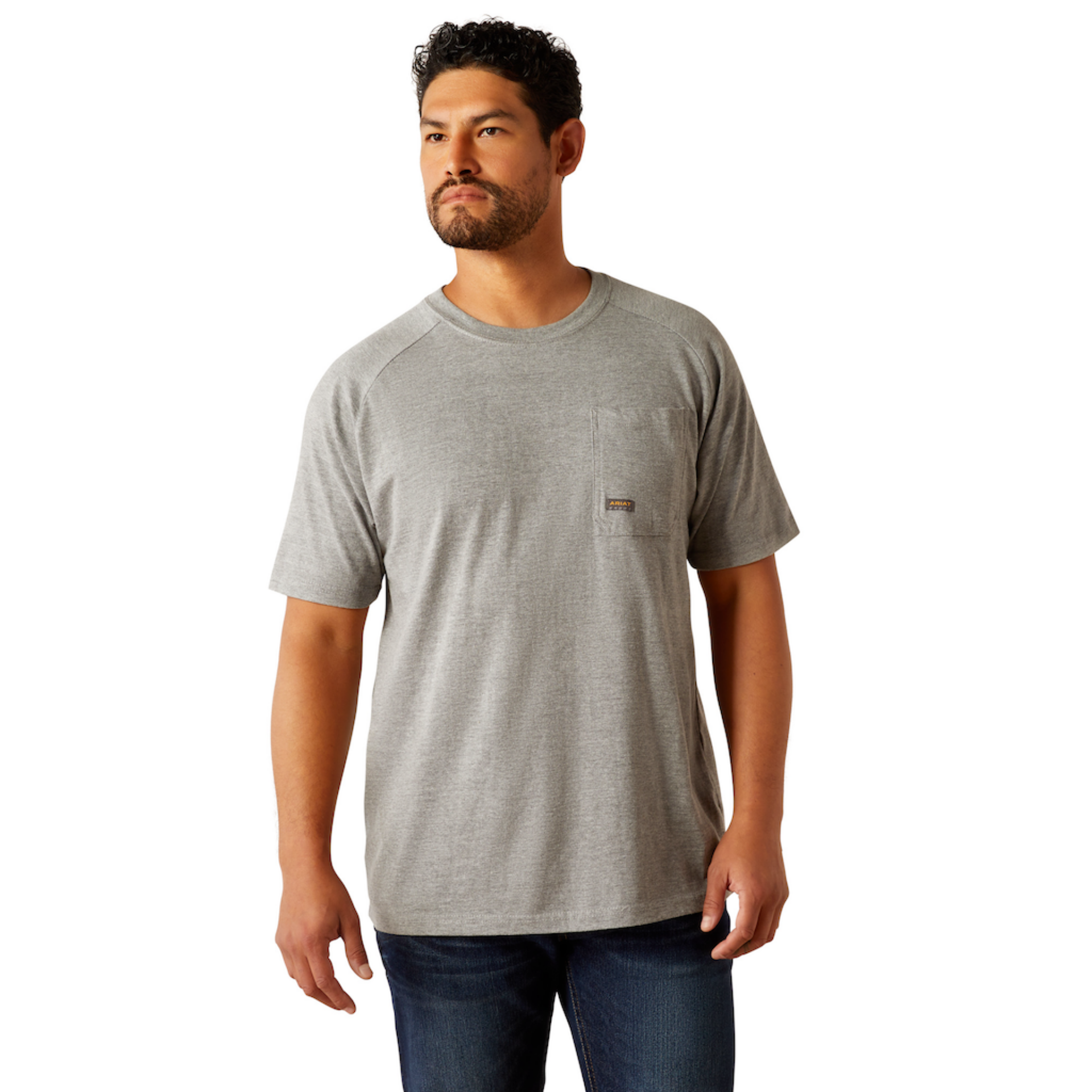 Picture of Ariat 10054512 Rebar Cotton Strong Groundbreaker T-Shirt